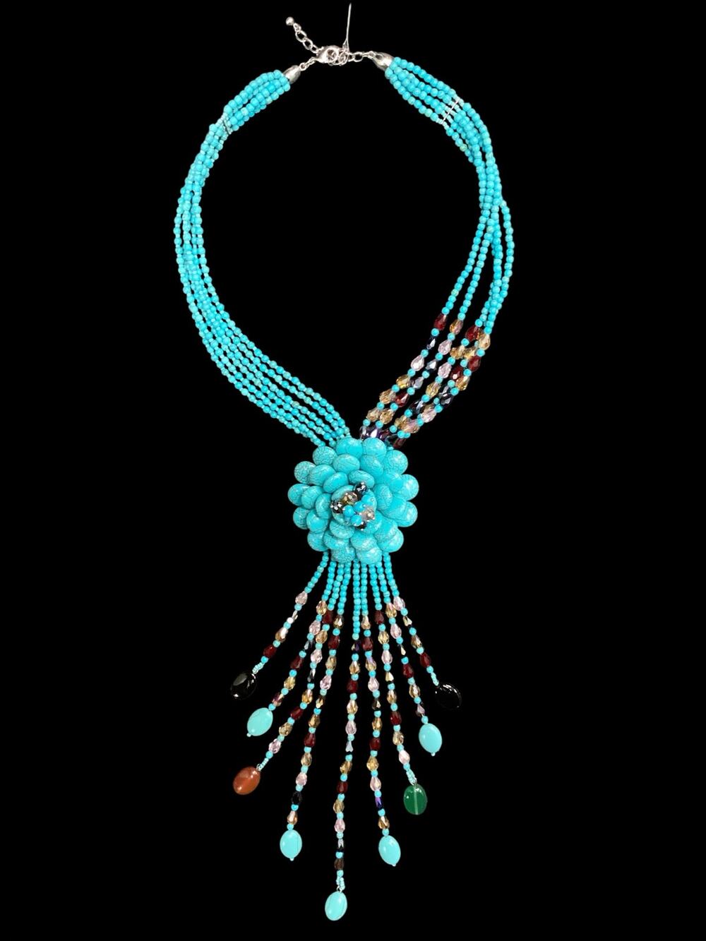 Joan Rivers Classics Collection Necklace Women’s One Size Jeweled Turquoise